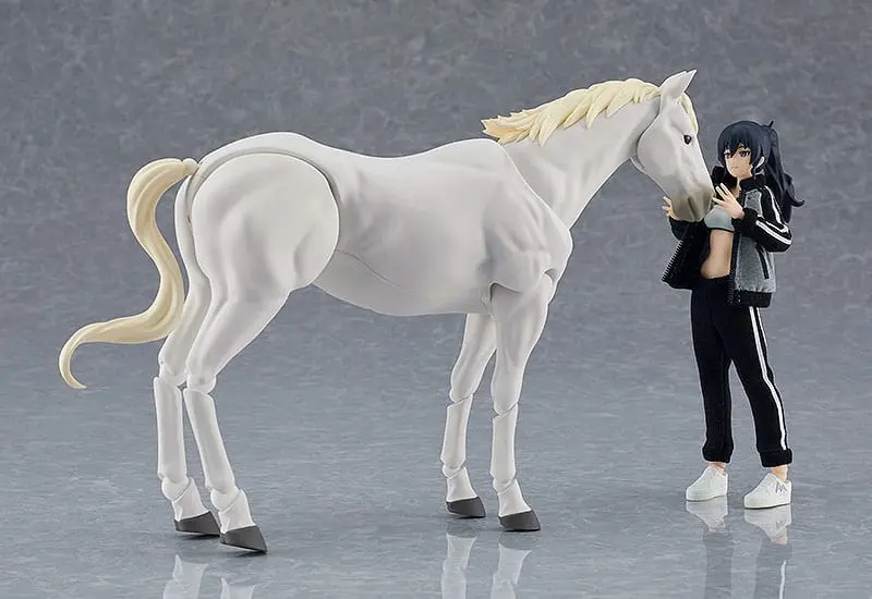 Original Character Figma Actionfigur Wild Horse (White) 19 cm termékfotó