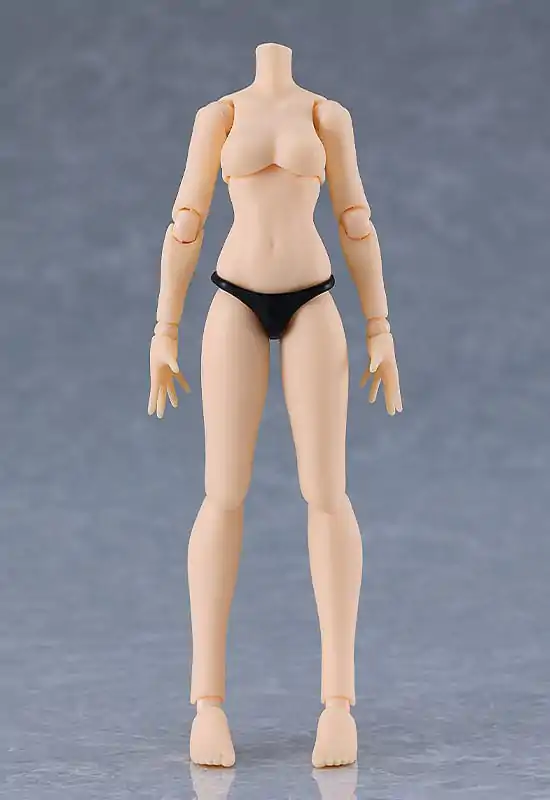 Original Character Figma Actionfigur Female Body (Mika) Mini Skirt Chinese Dress Outfit (White) 13 cm Produktfoto
