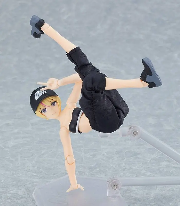 Original Character Figma Action Figur Female Body Yuki with Techwear Outfit 13 cm Produktfoto