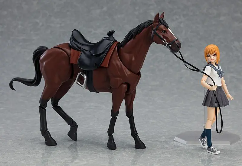 Original Character Figma Actionfigur Horse ver. 2 (Chestnut) 19 cm termékfotó