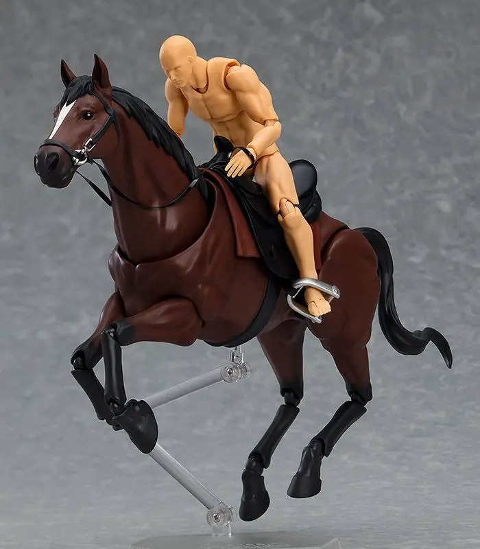 Original Character Figma Actionfigur Horse ver. 2 (Chestnut) 19 cm termékfotó