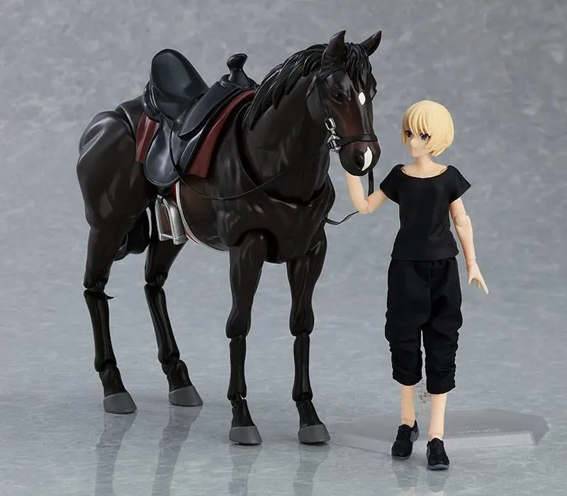 Original Character Figma Actionfigur Horse ver. 2 (Dark Bay) 19 cm termékfotó