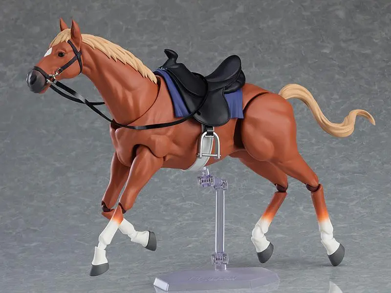 Original Character Figma Actionfigur Horse ver. 2 (Light Chestnut) 19 cm Produktfoto