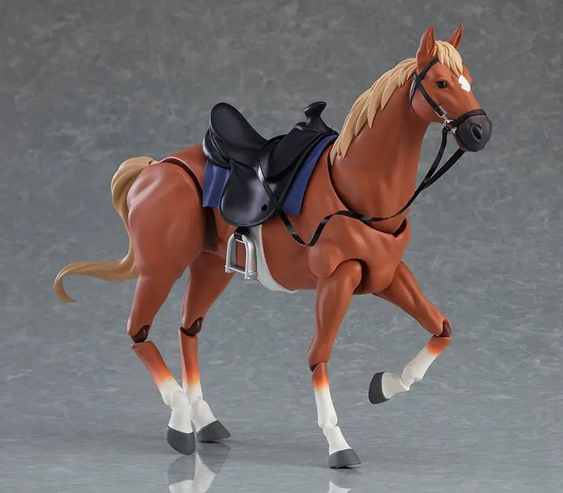 Original Character Figma Actionfigur Horse ver. 2 (Light Chestnut) 19 cm Produktfoto