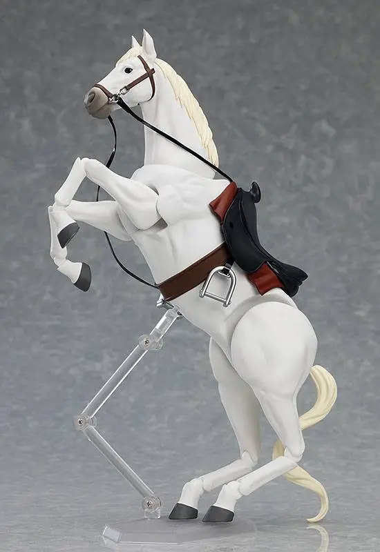 Original Character Figma Actionfigur Horse ver. 2 (White) 19 cm Produktfoto
