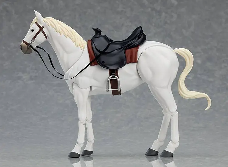 Original Character Figma Actionfigur Horse ver. 2 (White) 19 cm Produktfoto