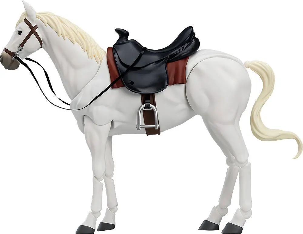 Original Character Figma Actionfigur Horse ver. 2 (White) 19 cm Produktfoto