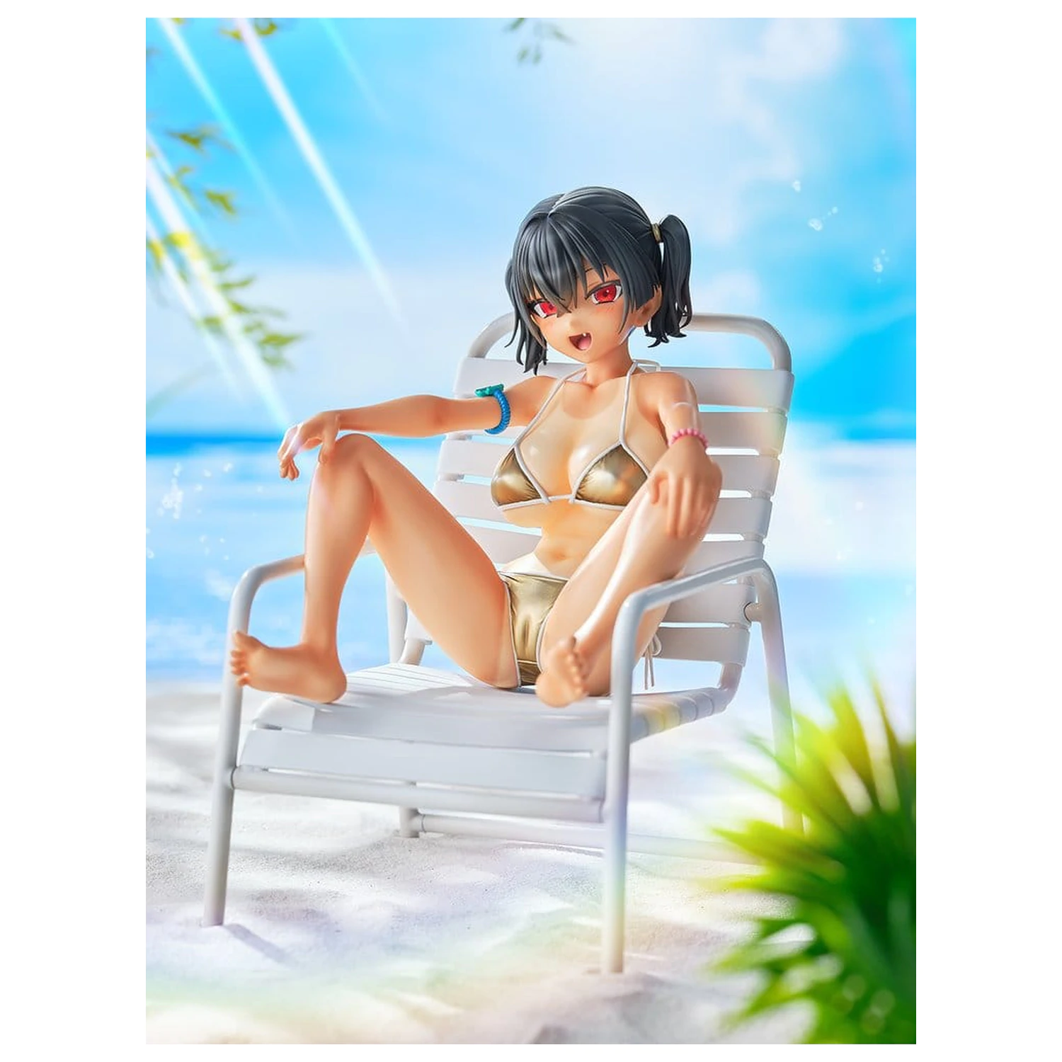 Original Character Figur 1/5 Nocturnas Sasaki Kanna–Gold Bikini Ver. 23 cm Produktfoto