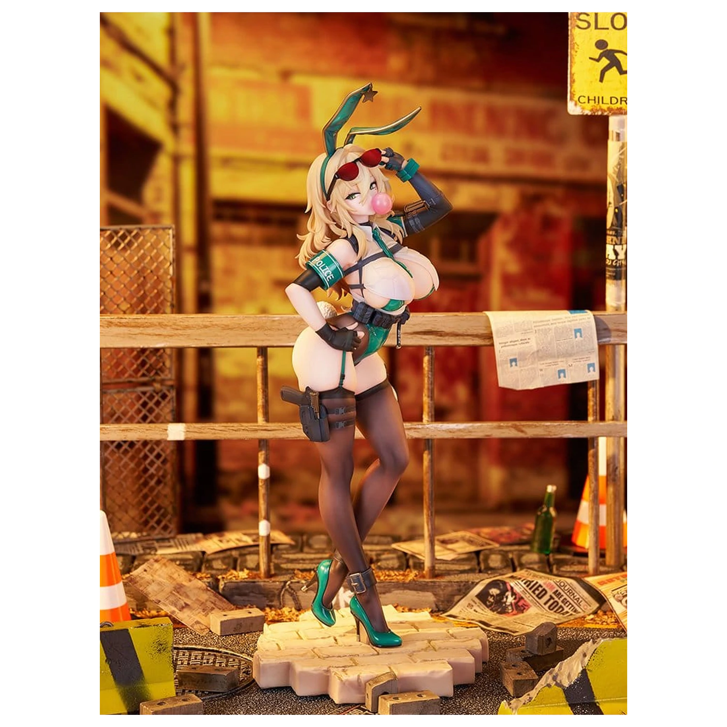 Original Charakter Figur 1/6 Bunny Cops 01 Illustration by CheLA77 30 Zentimeter Produktfoto