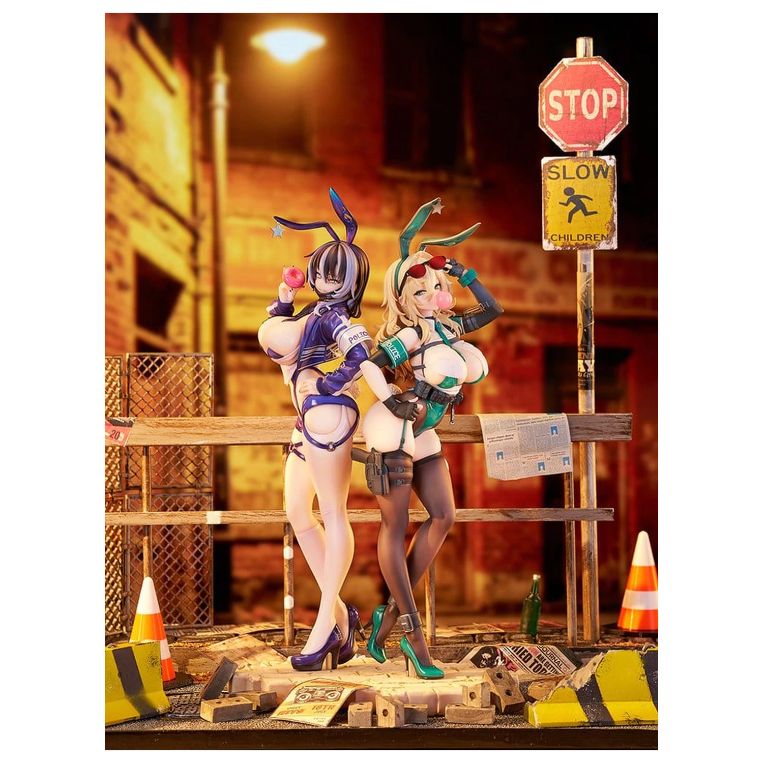 Original Charakter Figur 1/6 Bunny Cops 01 Illustration by CheLA77 30 Zentimeter Produktfoto