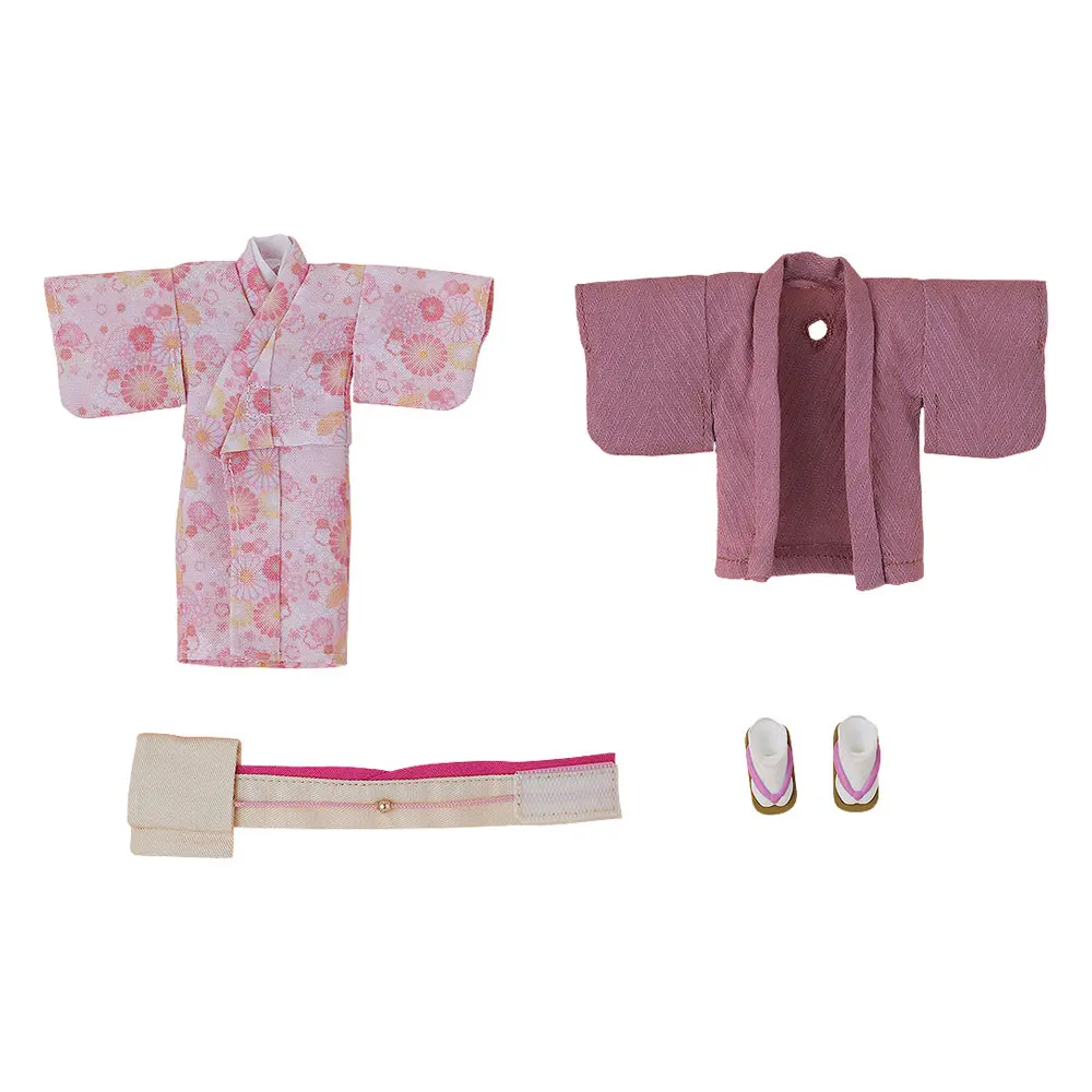 Original Character Zubehör-Set für Nendoroid Doll Actionfiguren Outfit Set: Kimono - Girl (Pink) termékfotó
