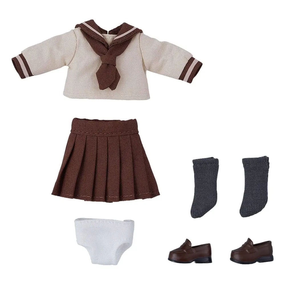 Original Character for Nendoroid Doll Figuren Outfit set:Long-Sleeved Sailor Outfit (Beige) Produktfoto