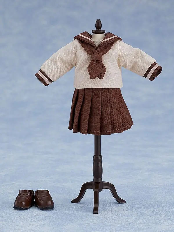Original Character for Nendoroid Doll Figuren Outfit set:Long-Sleeved Sailor Outfit (Beige) Produktfoto