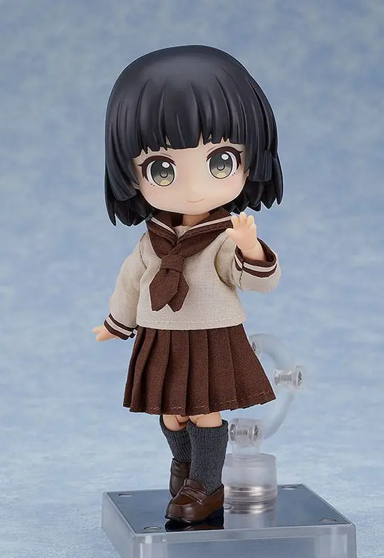 Original Character for Nendoroid Doll Figuren Outfit set:Long-Sleeved Sailor Outfit (Beige) Produktfoto