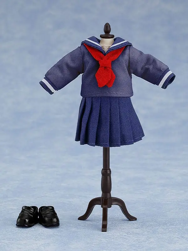 Original Character for Nendoroid Doll Figuren Outfit set: Long-Sleeved Sailor Outfit (Navy) Produktfoto