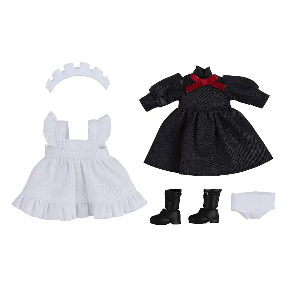 Original Character Zubehör-Set für Nendoroid Doll Actionfiguren Outfit Set: Maid Outfit Long (Black) termékfotó
