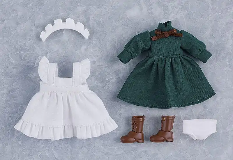 Original Character Zubehör-Set für Nendoroid Doll Actionfiguren Outfit Set: Maid Outfit Long (Green) termékfotó
