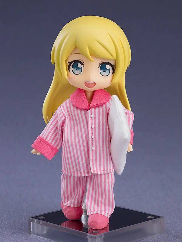 Original Character Zubehör-Set für Nendoroid Doll Actionfiguren Outfit Set: Pajamas (Pink) termékfotó