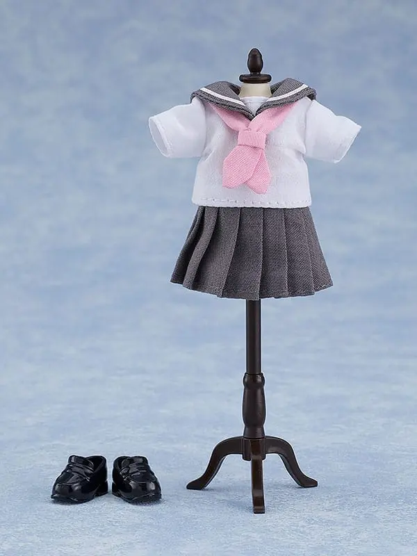 Original Character for Nendoroid Doll Figuren Outfit set: Short-Sleeved Sailor Outfit (Gray) Produktfoto