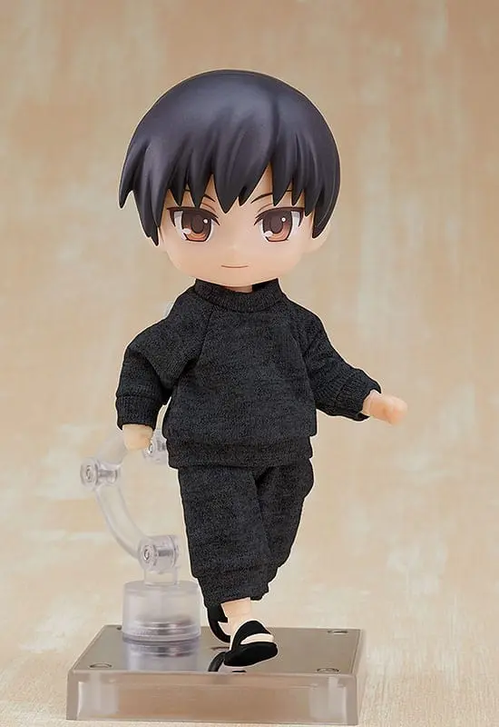 Original Character Zubehör-Set für Nendoroid Doll Actionfiguren Outfit Set: Sweatshirt and Sweatpants (Black) termékfotó