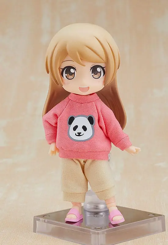 Original Character Zubehör-Set für Nendoroid Doll Actionfiguren Outfit Set: Sweatshirt and Sweatpants (Pink) termékfotó