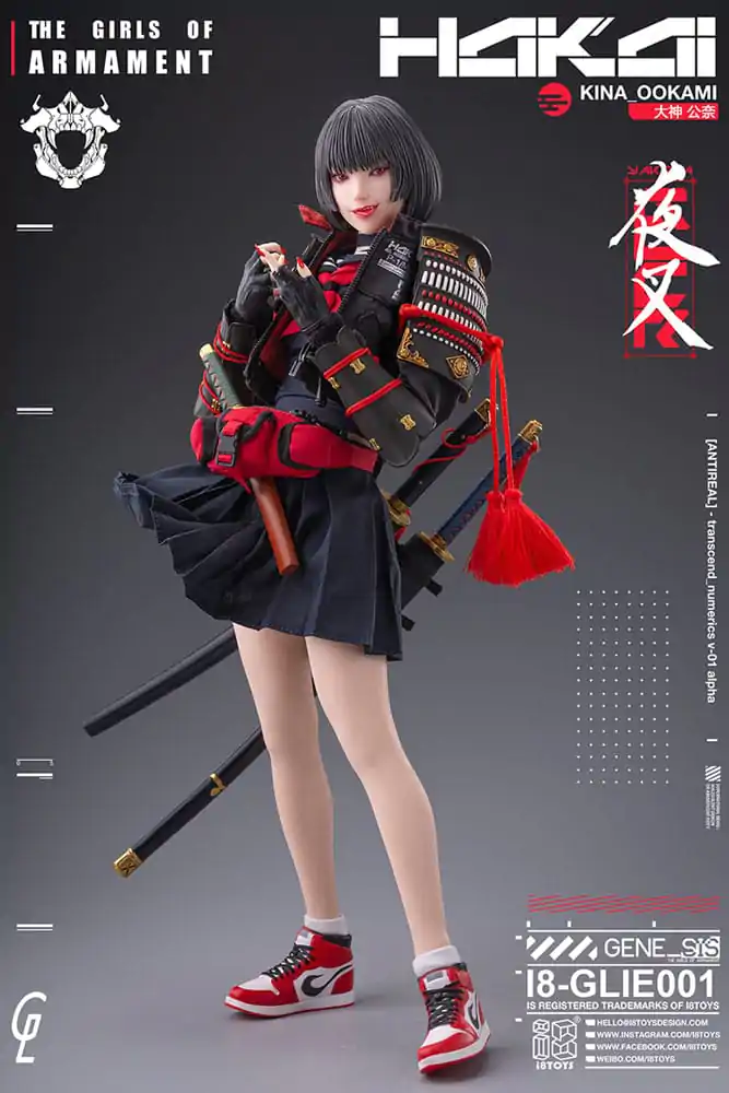 Original Character i8Toys x Gharliera Actionfigur 1/6 The Girls of Armament Kina Ookami 28 cm Produktfoto