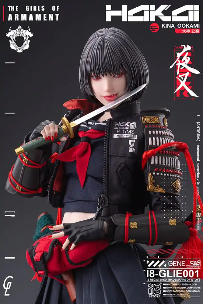 Original Character i8Toys x Gharliera Actionfigur 1/6 The Girls of Armament Kina Ookami 28 cm Produktfoto