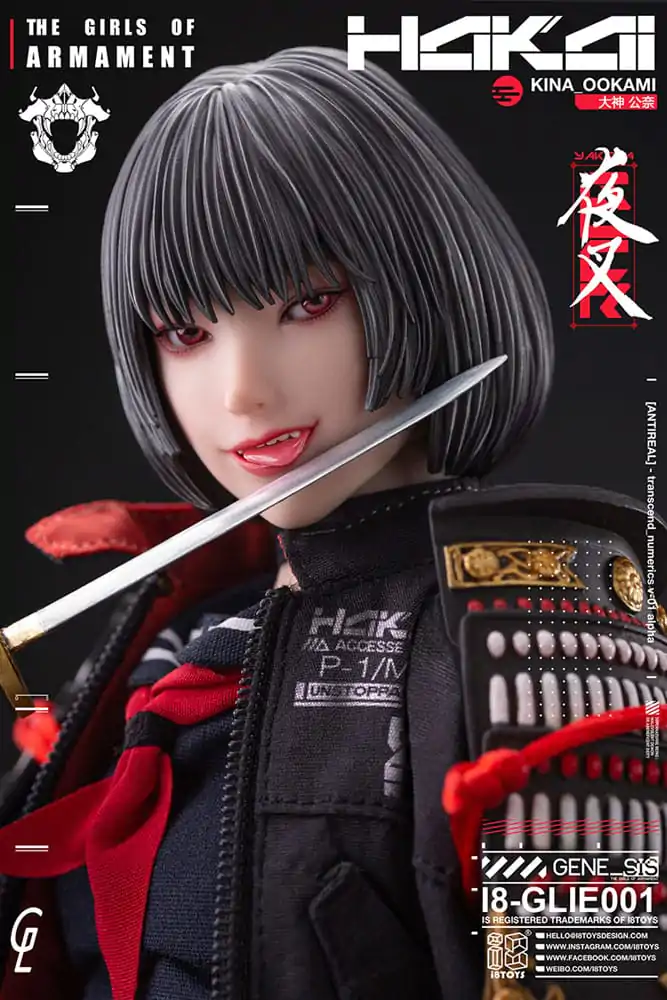 Original Character i8Toys x Gharliera Actionfigur 1/6 The Girls of Armament Kina Ookami 28 cm Produktfoto