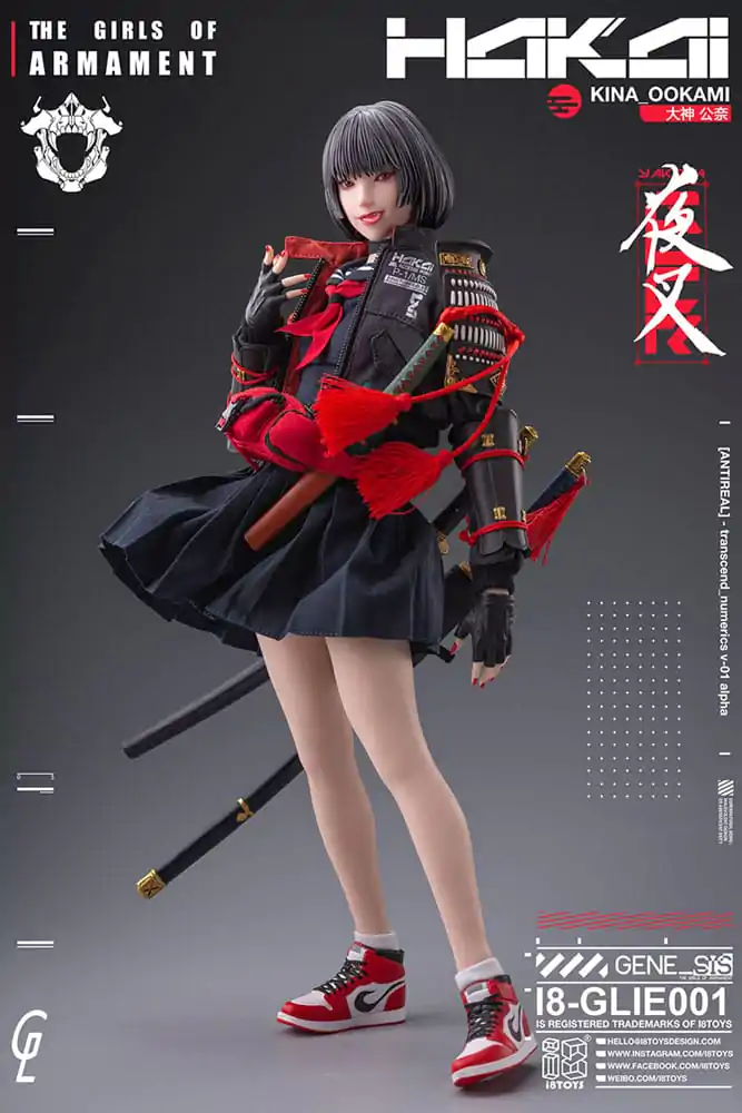 Original Character i8Toys x Gharliera Actionfigur 1/6 The Girls of Armament Kina Ookami 28 cm Produktfoto