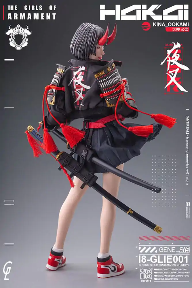 Original Character i8Toys x Gharliera Actionfigur 1/6 The Girls of Armament Kina Ookami 28 cm Produktfoto