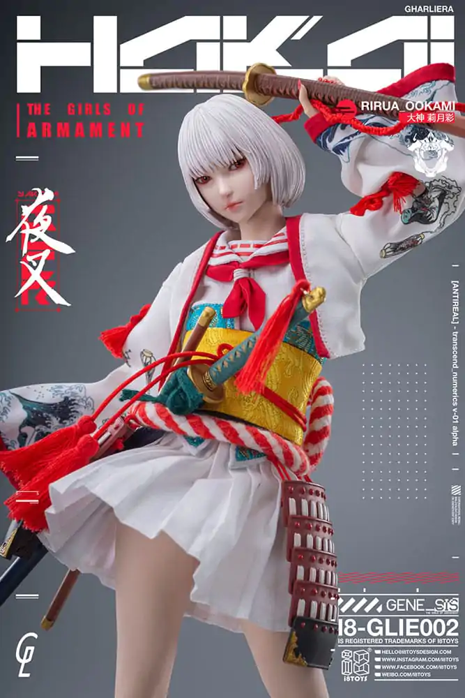 Original Character i8Toys x Gharliera Actionfigur 1/6 The Girls of Armament Rirua Ookami 28 cm Produktfoto