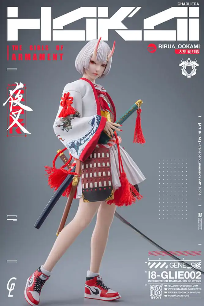 Original Character i8Toys x Gharliera Actionfigur 1/6 The Girls of Armament Rirua Ookami 28 cm Produktfoto