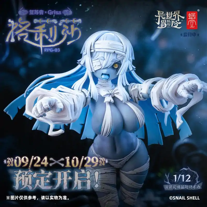 Original Character Actionfigur Kit 1/12 RPG-03 Zombie Girl Grisa 15 cm Produktfoto