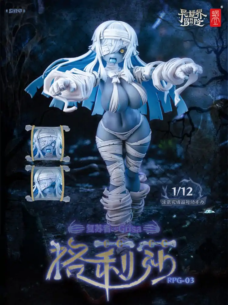 Original Character Actionfigur Kit 1/12 RPG-03 Zombie Girl Grisa 15 cm Produktfoto