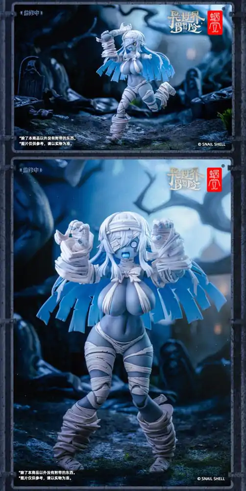 Original Character Actionfigur Kit 1/12 RPG-03 Zombie Girl Grisa 15 cm Produktfoto