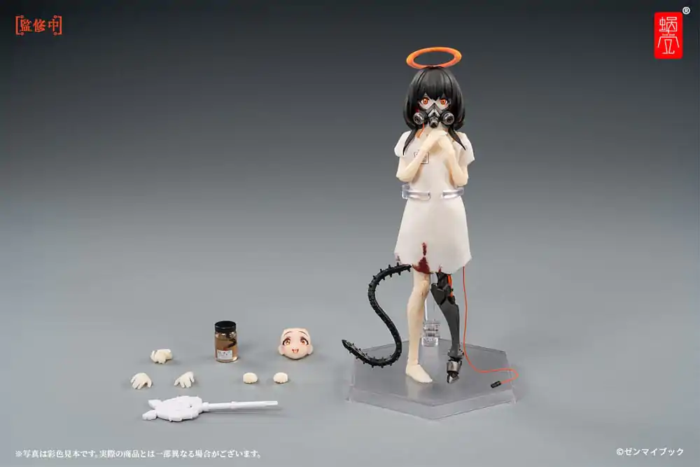 Original Character Actionfigur Kit 1/12 Three Wise Monkeys 03 Speak no Evil 14 cm Produktfoto