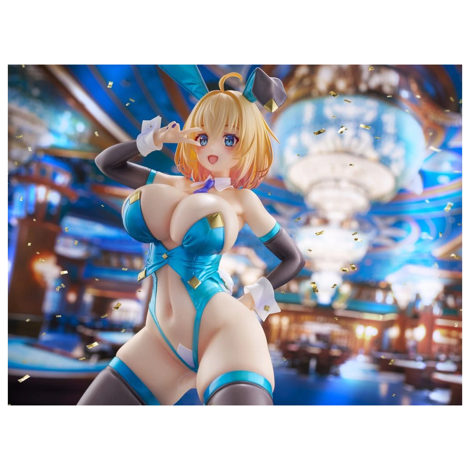 Original Character KoiKoi -Sakura- PVC Figur 1/6 Sophia F. Shirring Blue Bunny Ver. 20 cm Produktfoto