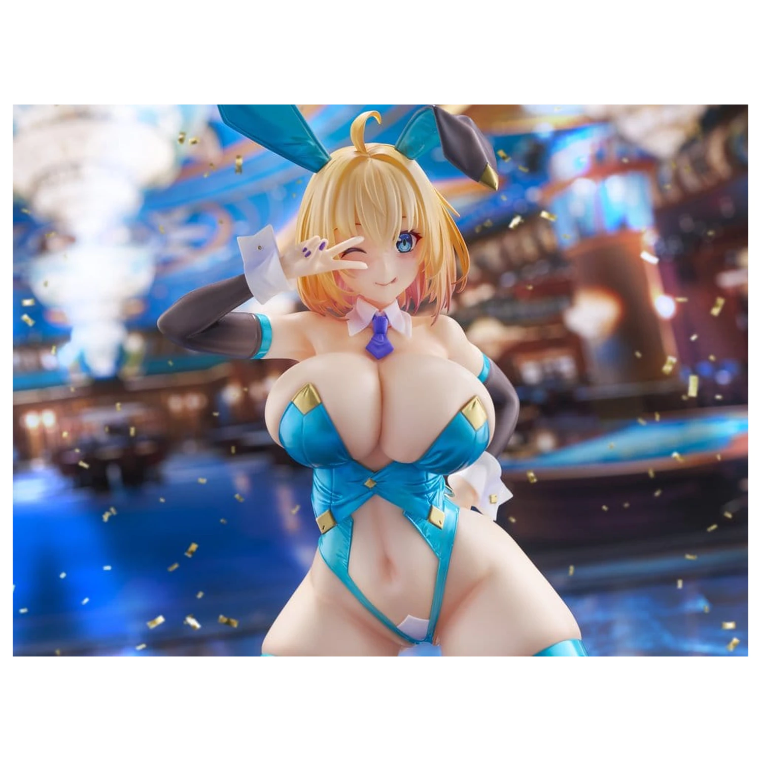 Original Character KoiKoi -Sakura- PVC Figur 1/6 Sophia F. Shirring Blue Bunny Ver. 20 cm Produktfoto