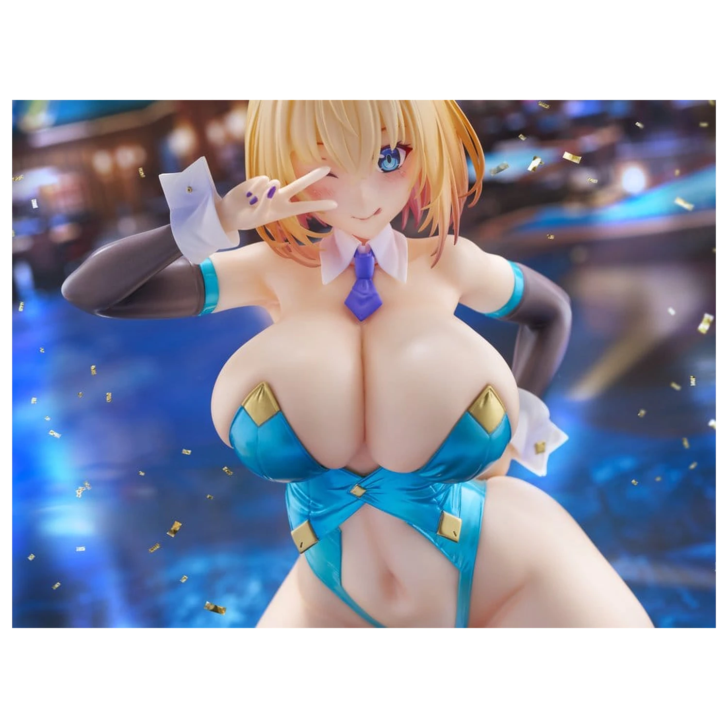 Original Character KoiKoi -Sakura- PVC Figur 1/6 Sophia F. Shirring Blue Bunny Ver. 20 cm Produktfoto