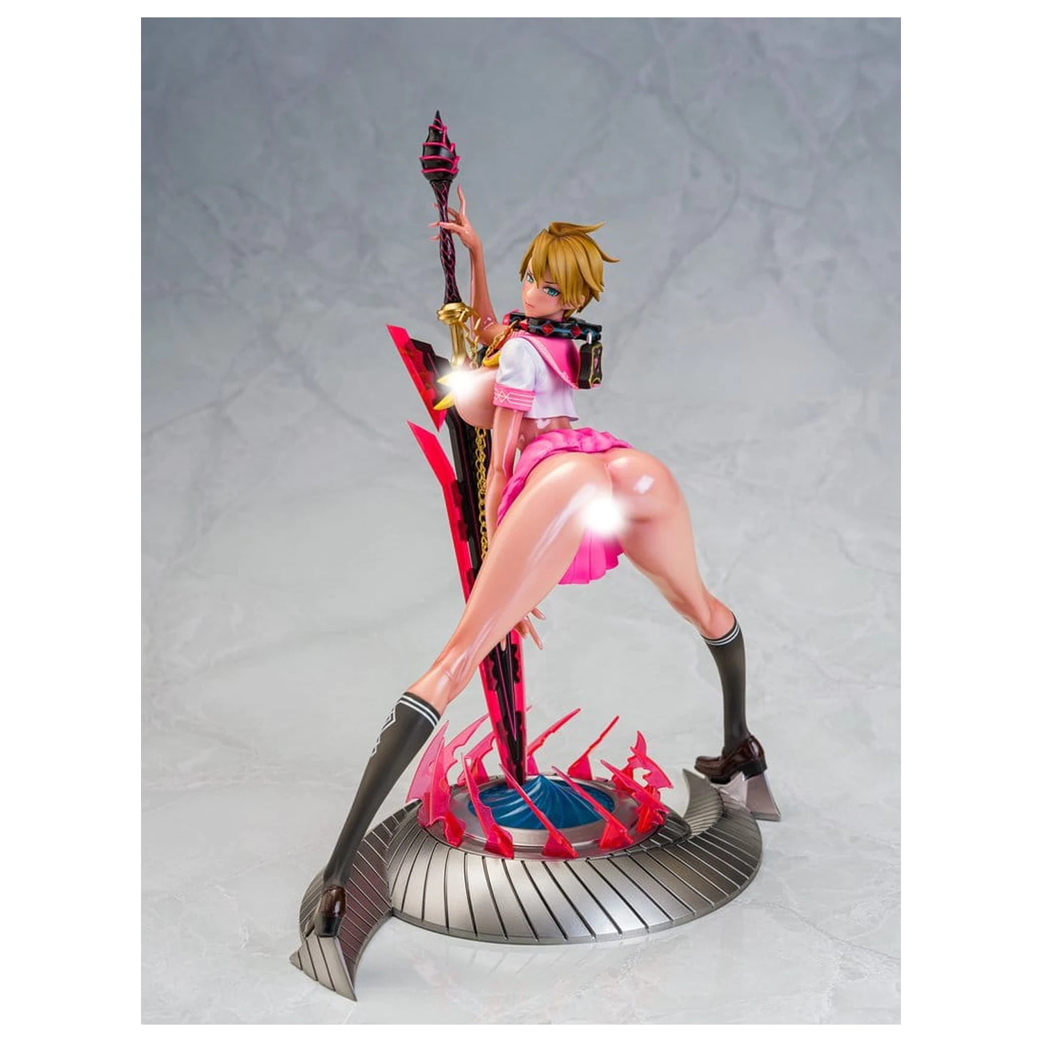 Original Character Mahou Shoujo Series Statue 1/6 Rui Asuka Pink Summer Sailor Ver. Illustration by Raita 29 cm Produktfoto