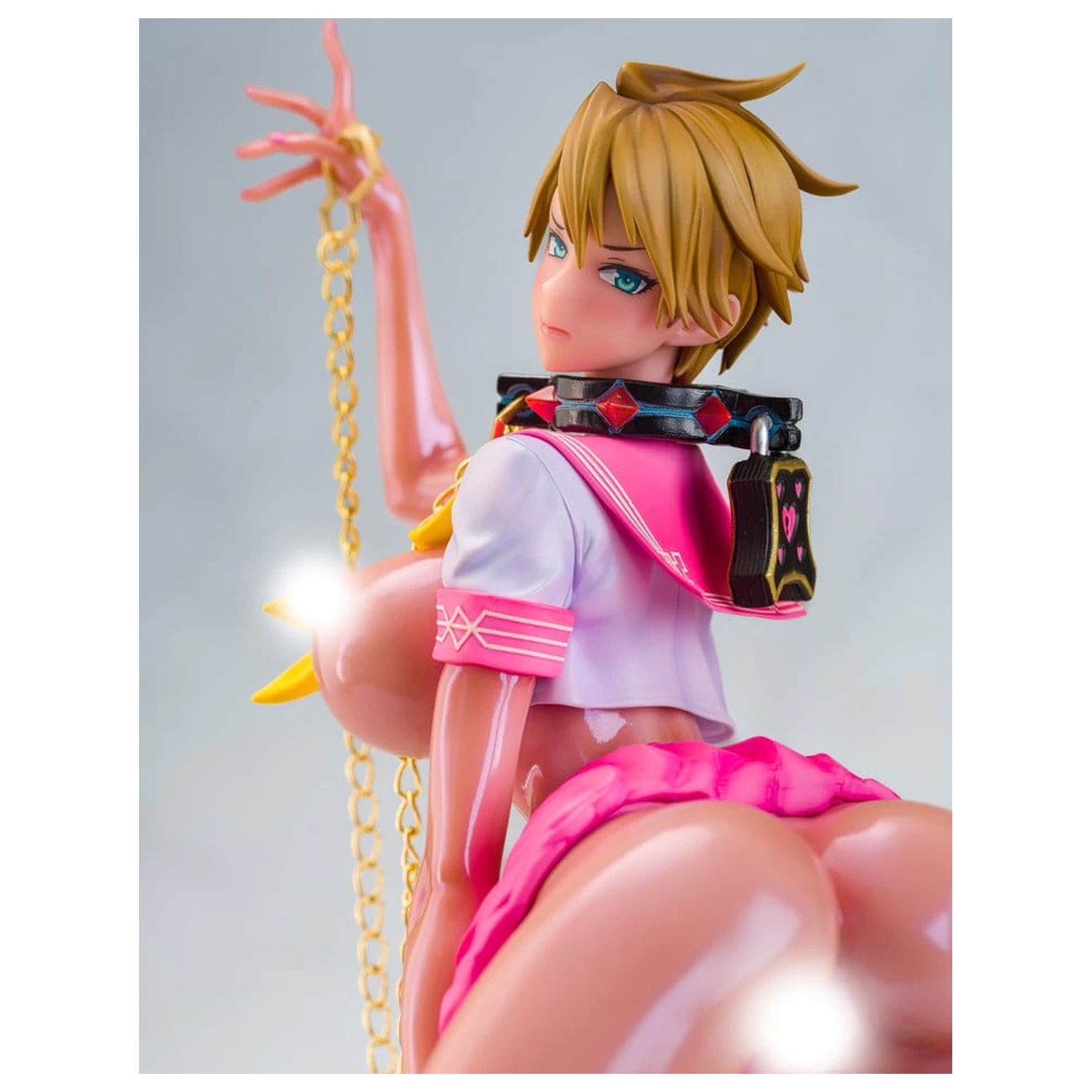 Original Character Mahou Shoujo Series Statue 1/6 Rui Asuka Pink Summer Sailor Ver. Illustration by Raita 29 cm Produktfoto