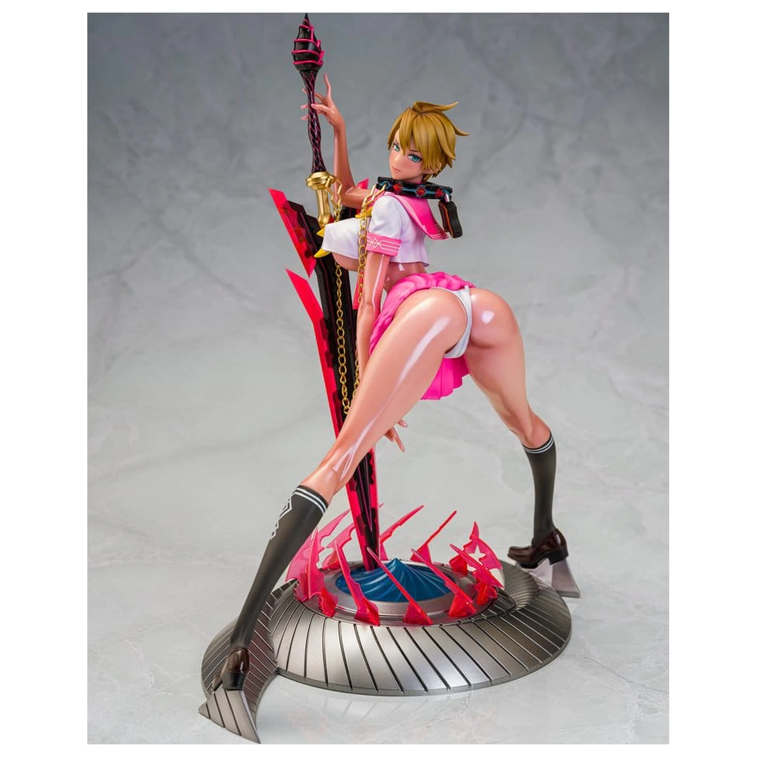 Original Character Mahou Shoujo Series Statue 1/6 Rui Asuka Pink Summer Sailor Ver. Illustration by Raita 29 cm Produktfoto
