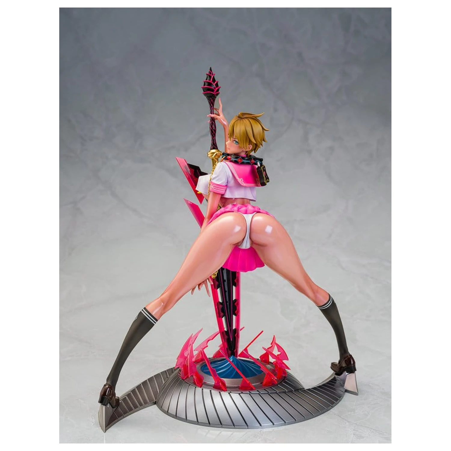 Original Character Mahou Shoujo Series Statue 1/6 Rui Asuka Pink Summer Sailor Ver. Illustration by Raita 29 cm Produktfoto