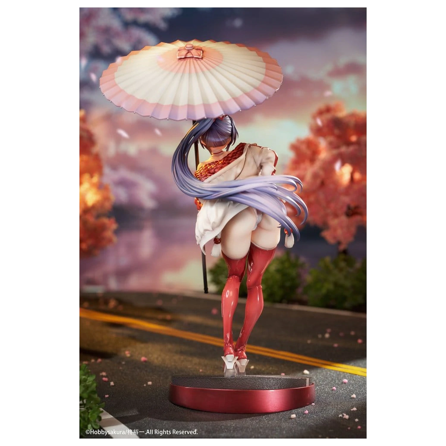 Original Character Miko Shoujo PVC Figur 1/7 Miko Race Queen Ver. 33 cm Produktfoto