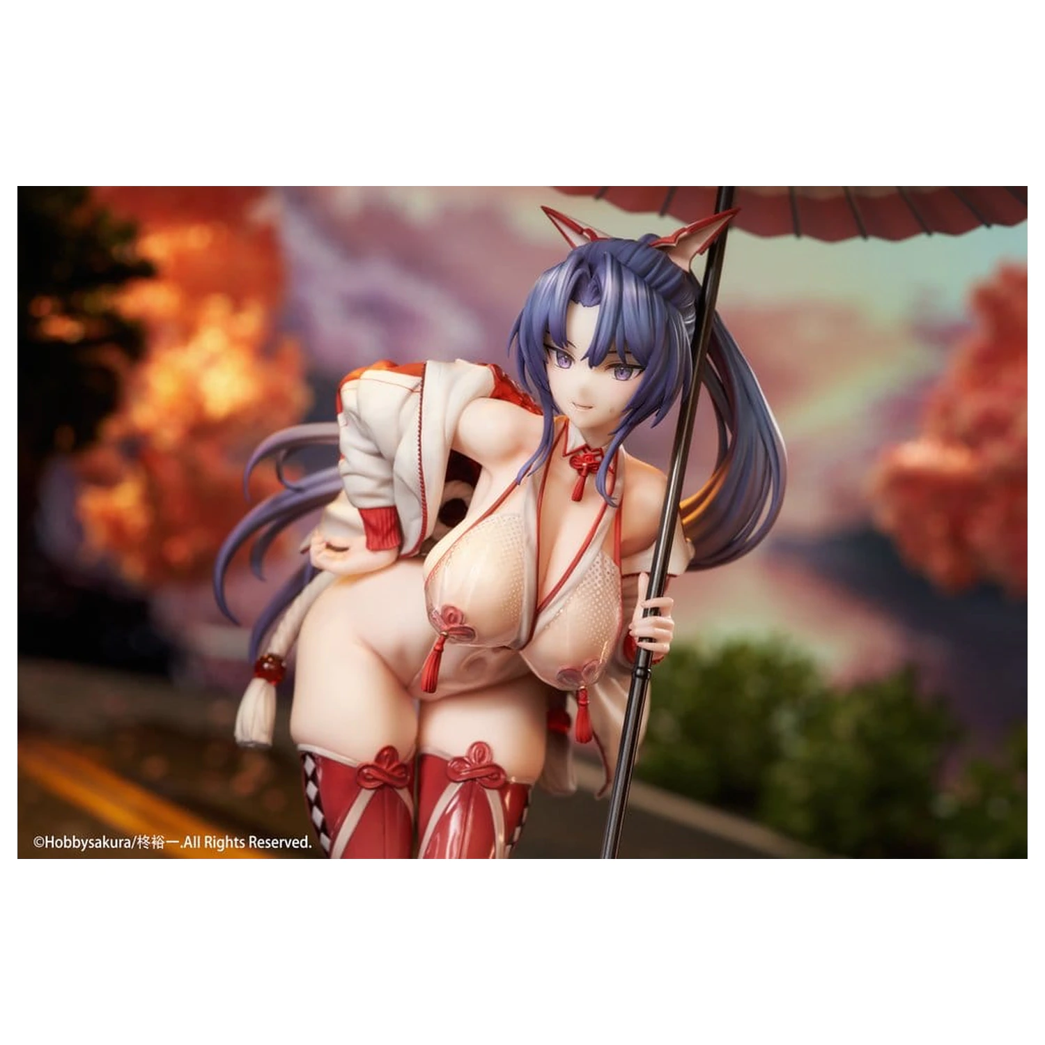 Original Character Miko Shoujo PVC Figur 1/7 Miko Race Queen Ver. 33 cm Produktfoto