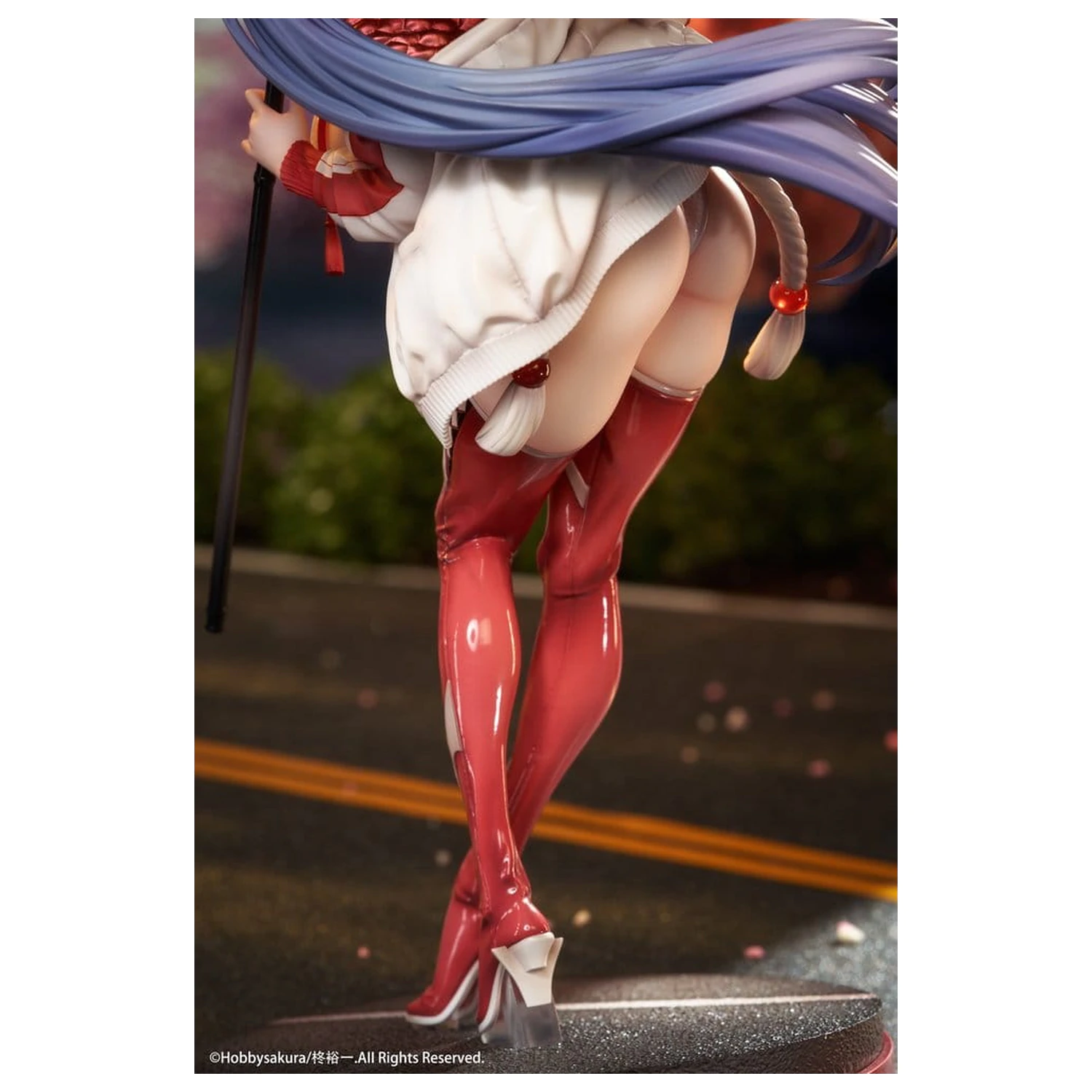 Original Character Miko Shoujo PVC Figur 1/7 Miko Race Queen Ver. 33 cm Produktfoto