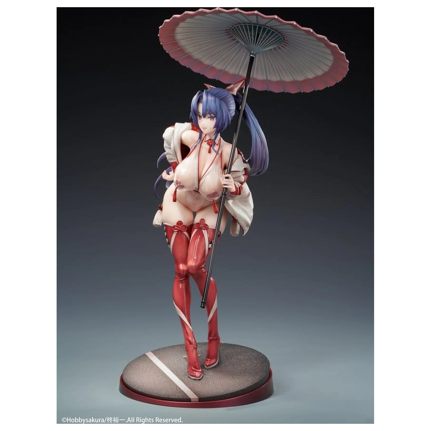 Original Character Miko Shoujo PVC Figur 1/7 Miko Race Queen Ver. 33 cm Produktfoto