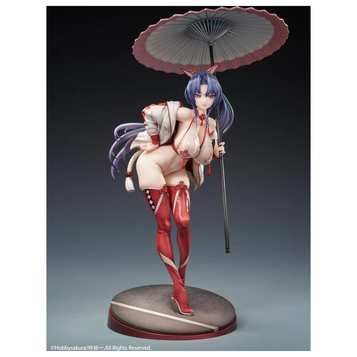 Original Character Miko Shoujo PVC Figur 1/7 Miko Race Queen Ver. 33 cm Produktfoto