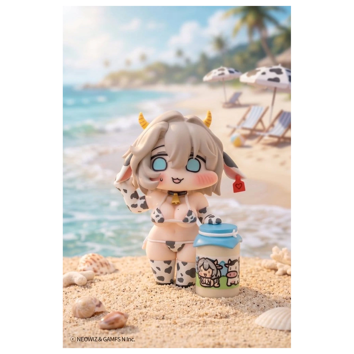 Original Character PVC Figur Milky Bikini Teresse-chan x illustration by JAZZ JACK 9 cm Produktfoto