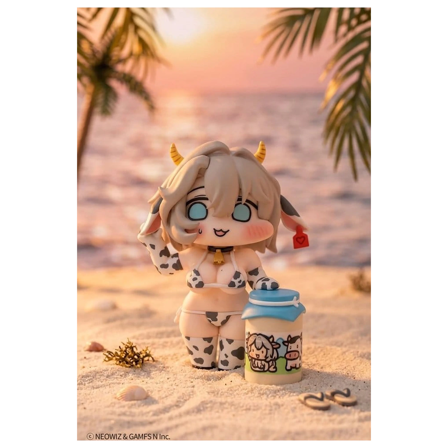 Original Character PVC Figur Milky Bikini Teresse-chan x illustration by JAZZ JACK 9 cm Produktfoto